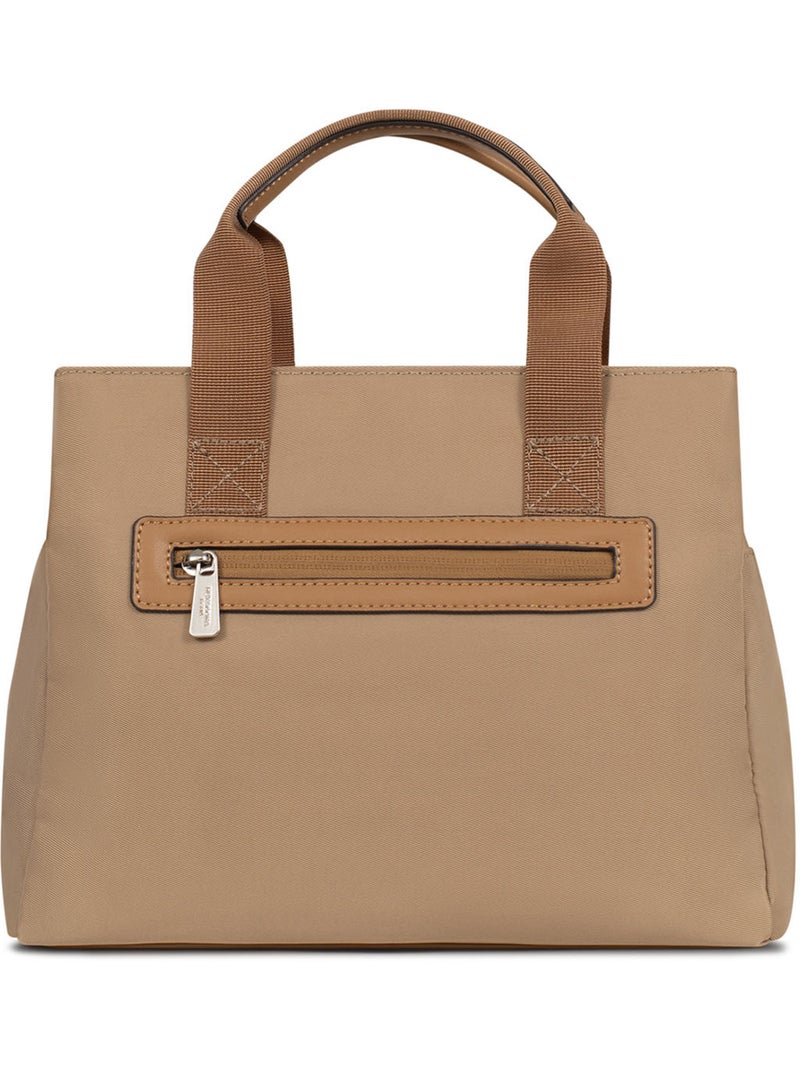 Bolso de mano 2 asas yona hexagona Beige arena - Kiabi