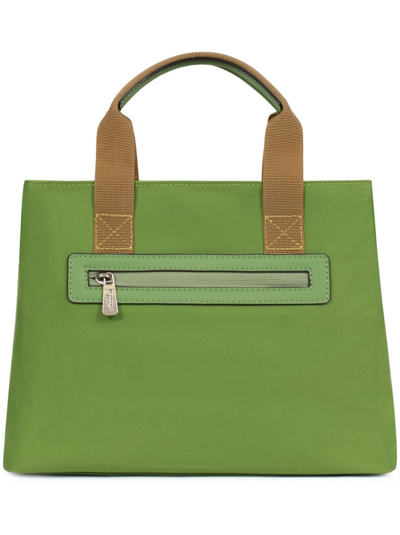Bolso de mano 2 asas yona hexagona Verde - Kiabi