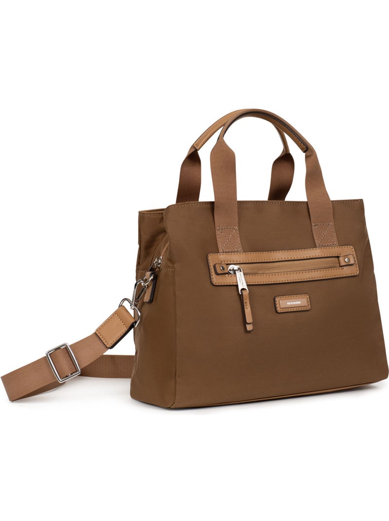 Bolso de mano 2 asas YONA Negro Dorado - Kiabi