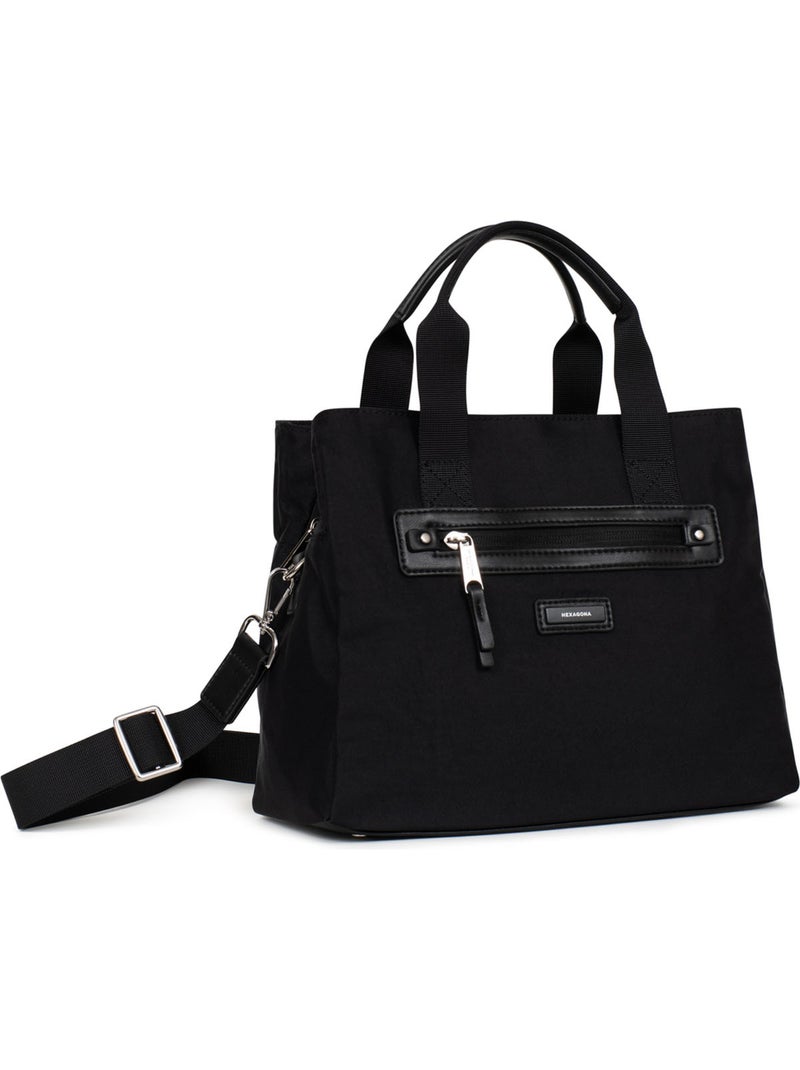 Bolso de mano 2 asas YONA Negro - Kiabi