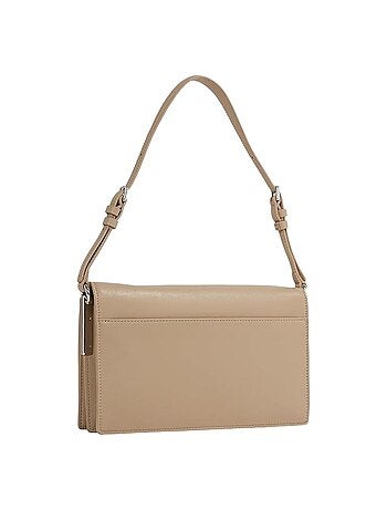 Bolso de mano claro para mujer Calvin Klein Jeans Elongated