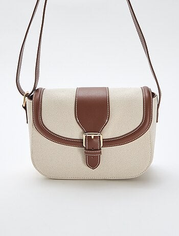 Bolso de mano con bandolera