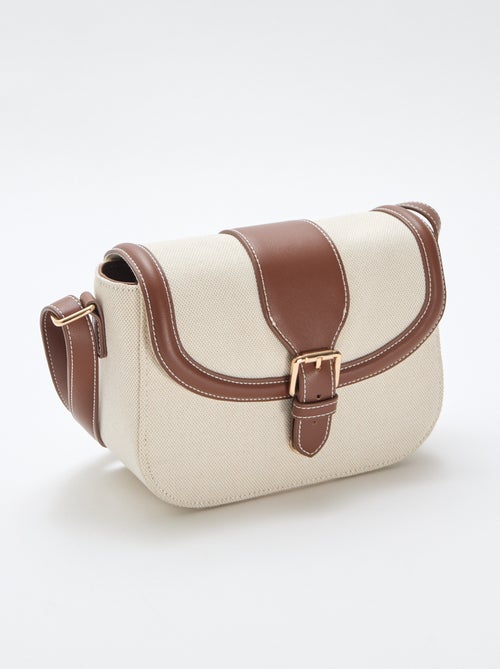 Bolso de mano con bandolera - Kiabi