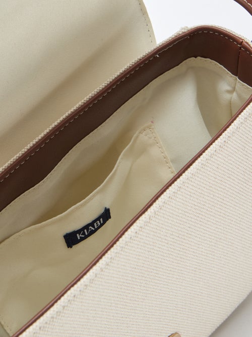 Bolso de mano con bandolera - Kiabi