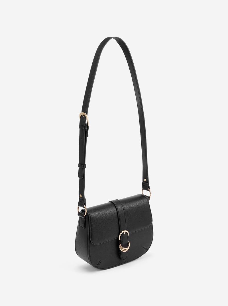 Bolso de mano con bandolera Negro - Kiabi