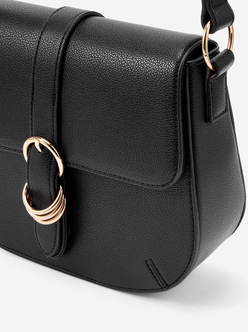 Bolso de mano con bandolera Negro - Kiabi