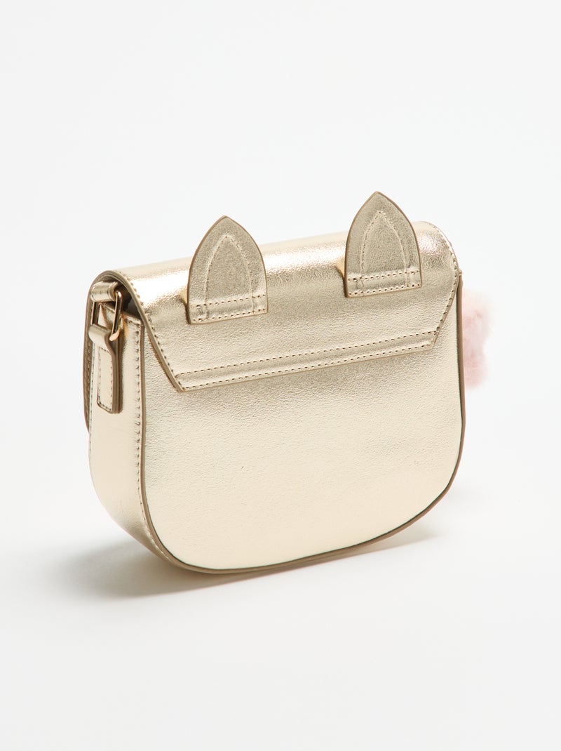 Bolso de mano con diseño de 'gato' Amarillo - Kiabi
