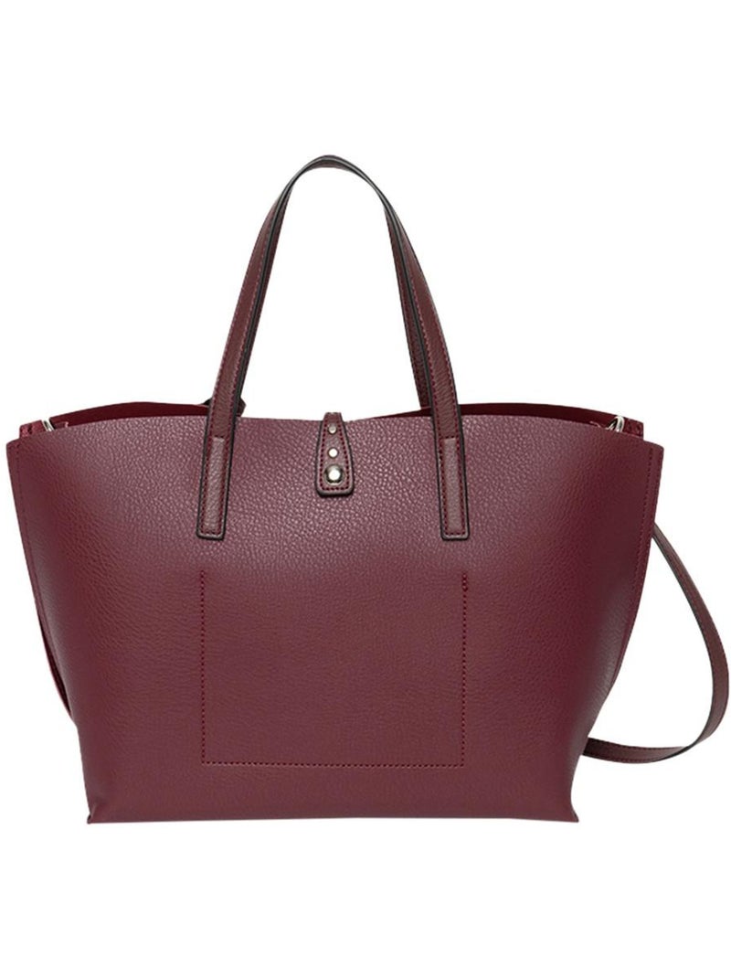 Bolso de Mano Manoukian para Mujer Burdeos - Kiabi