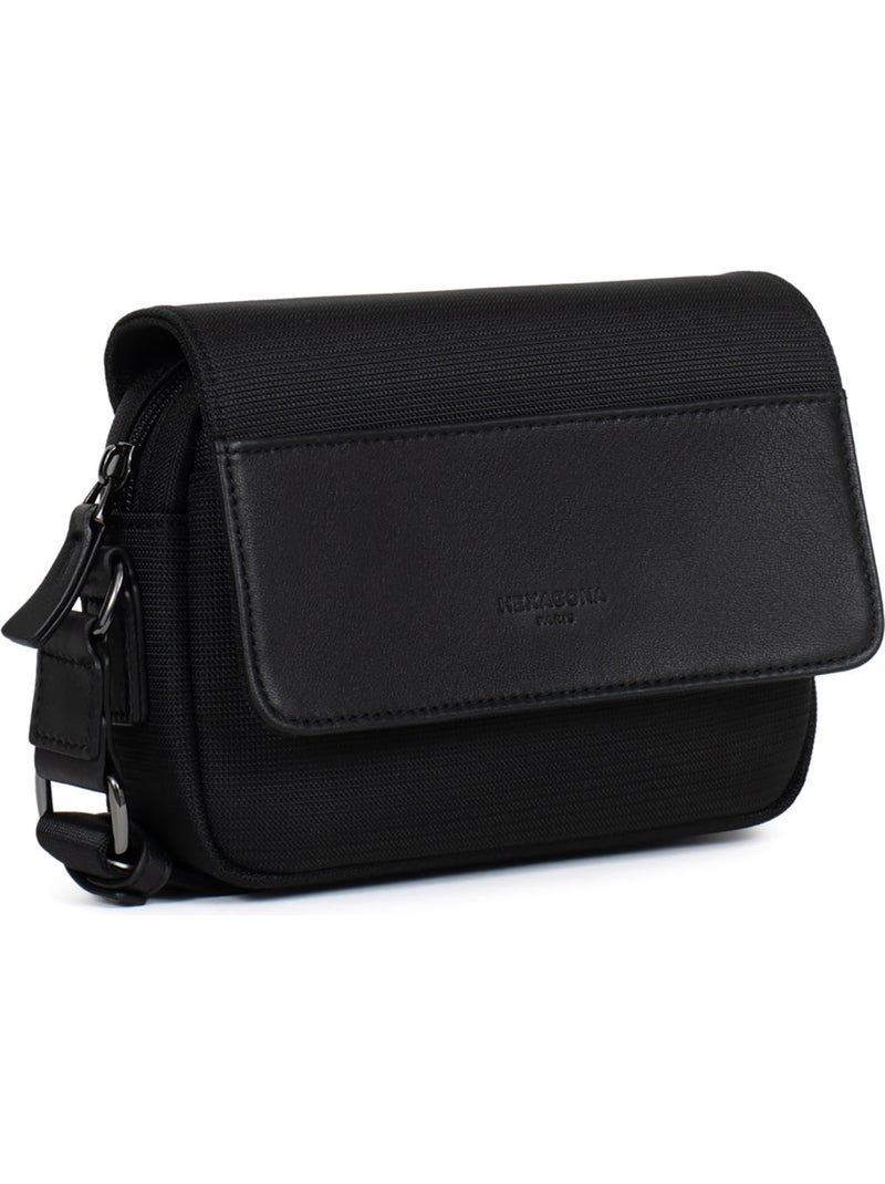 Bolso de mano travel light hexagona Negro - Kiabi