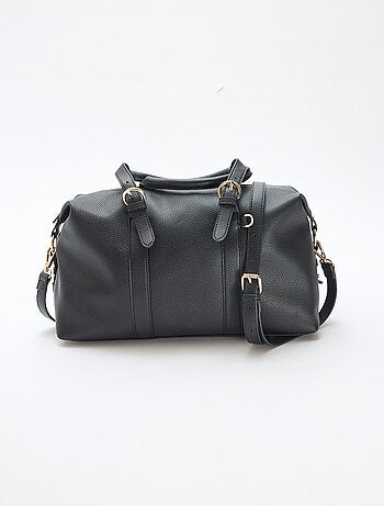 Bolso de media luna liso
