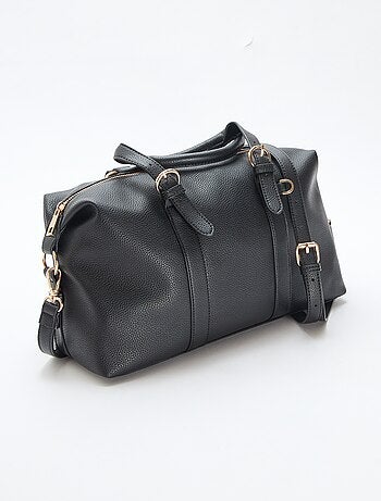 Bolso de media luna liso