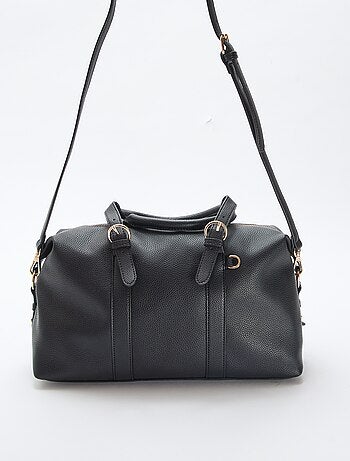 Bolso de media luna liso