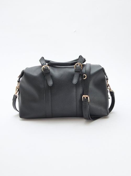 Bolso de media luna liso - Kiabi