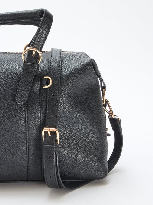 Bolso de media luna liso - Kiabi