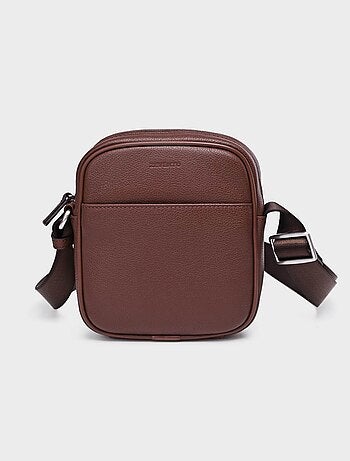 Bolso de piel para hombre con bandolera - AFIBEL