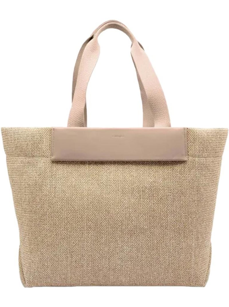 Bolso de Rafia para Mujer Calvin Klein Jeans Beige - Kiabi