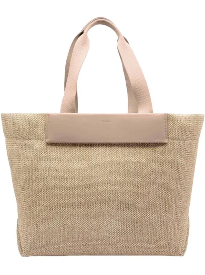Bolso de Rafia para Mujer Calvin Klein Jeans Beige - Kiabi