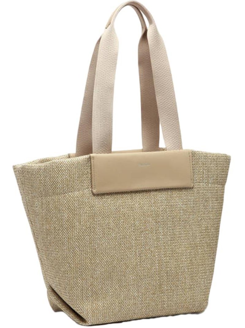 Bolso de Rafia para Mujer Calvin Klein Jeans Beige - Kiabi