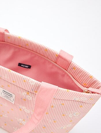 Bolso de tela acolchado