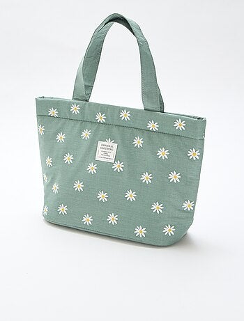 Bolso de tela acolchado