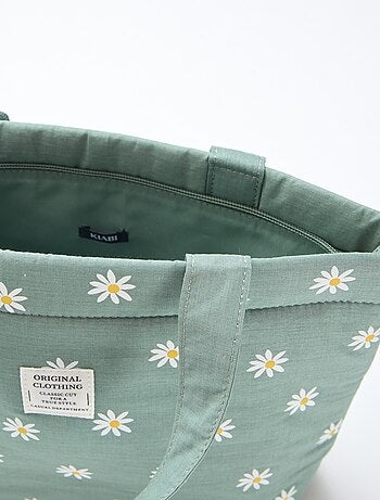 Bolso de tela acolchado