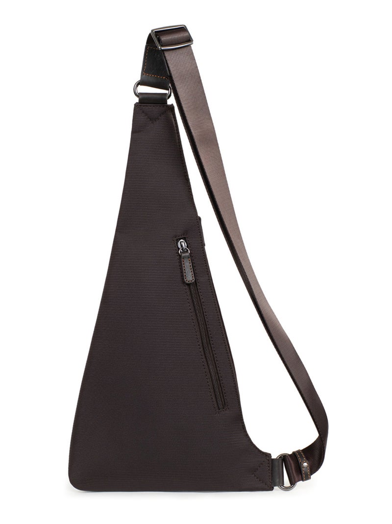 Bolso de un solo tirante travel hexagona Marrón - Kiabi