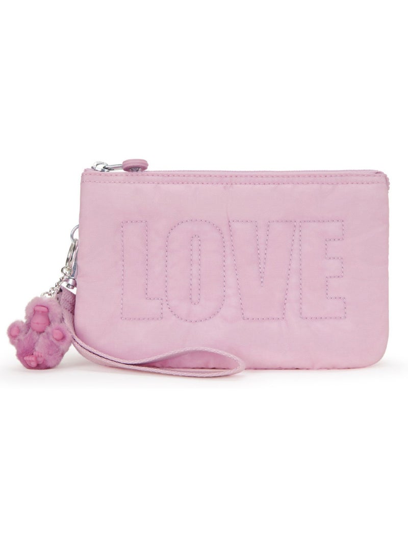 Bolso – estuche grande creativity xl con correa de muñeca – kipling Rosa claro - Kiabi