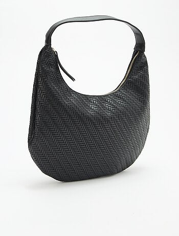 Bolso grande de imitación cuero