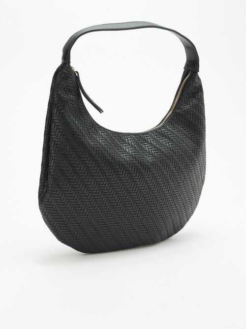 Bolso grande de imitación cuero - Kiabi