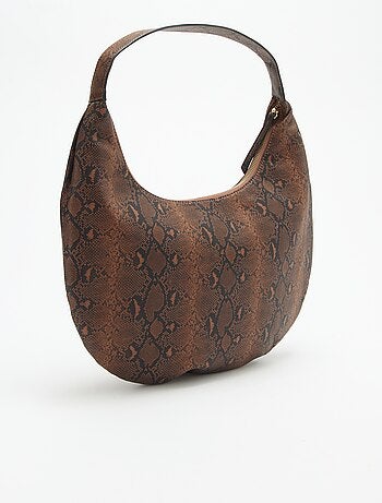 Bolso grande de imitación cuero