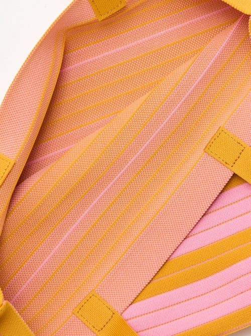 Bolso grande estilo cabás a rayas - Kiabi