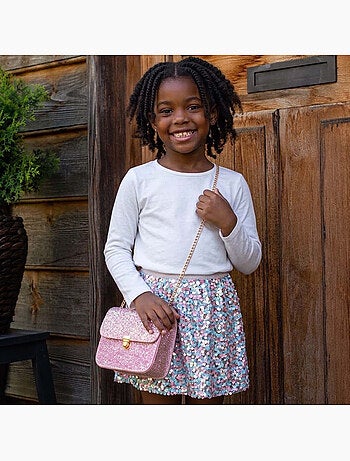 Bolso infantil con purpurina skyline glamour | great pretenders