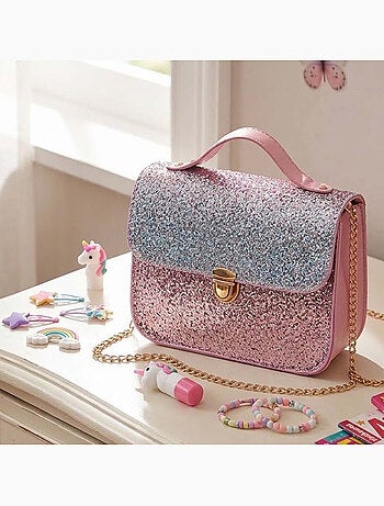 Bolso infantil con purpurina skyline glamour | great pretenders