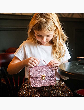 Bolso infantil con purpurina skyline glamour | great pretenders