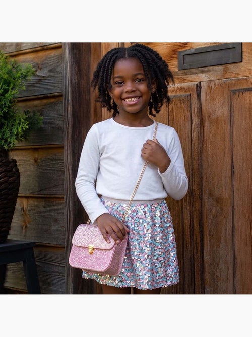 Bolso infantil con purpurina skyline glamour | great pretenders - Kiabi
