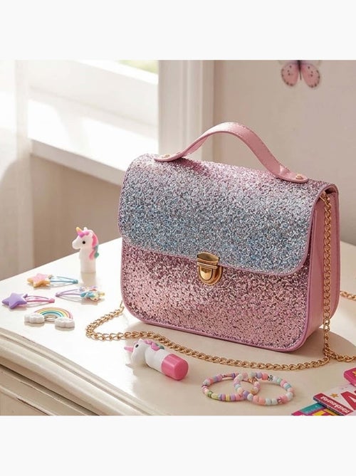 Bolso infantil con purpurina skyline glamour | great pretenders - Kiabi