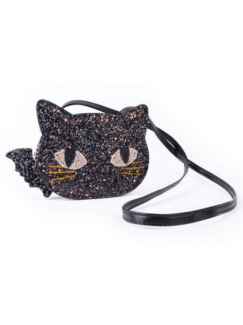 Bolso infantil gato negro con purpurina | Great Pretenders - Kiabi