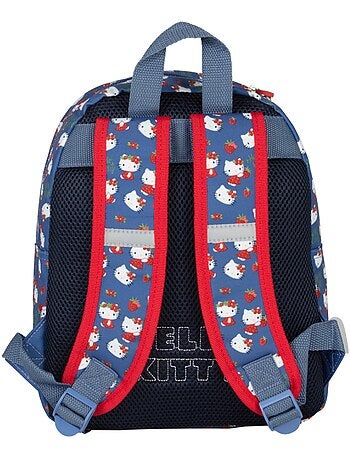 Bolso infantil preescolar HELLO KITTY Baby Strawberry azul rojo