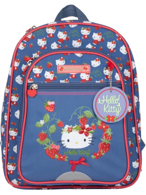 Bolso infantil preescolar HELLO KITTY Baby Strawberry azul rojo - Kiabi Bolso infantil preescolar HELLO KITTY Baby Strawberry azul rojo - Kiabi