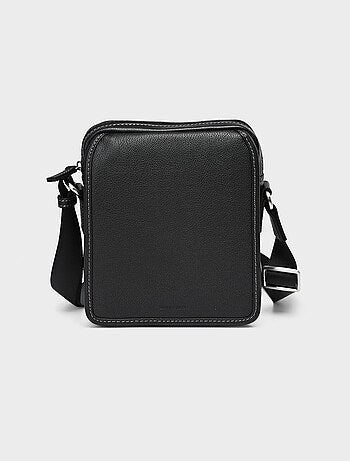 Bolso masculino de piel con solapa - AFIBEL