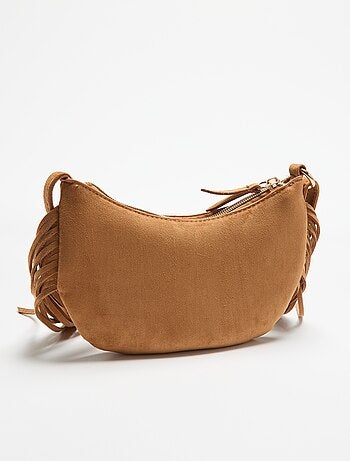 Bolso mini con flecos