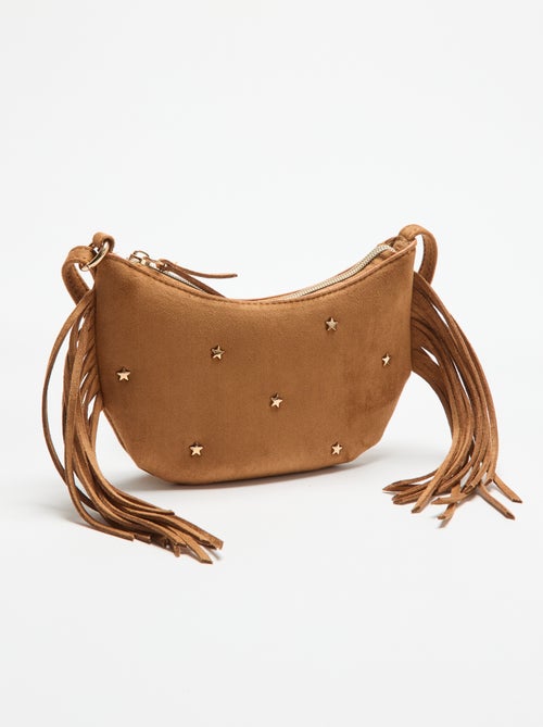 Bolso mini con flecos - Kiabi