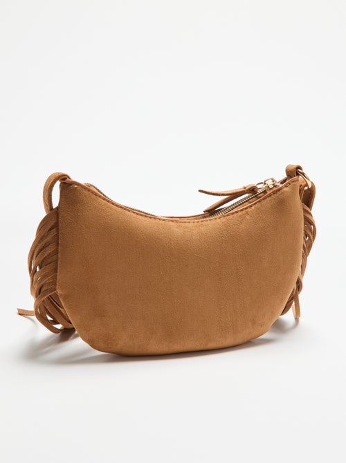 Bolso mini con flecos - Kiabi
