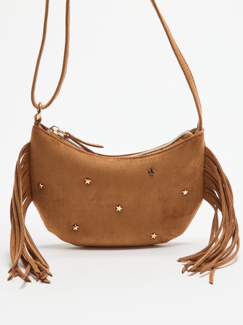 Bolso mini con flecos - Kiabi