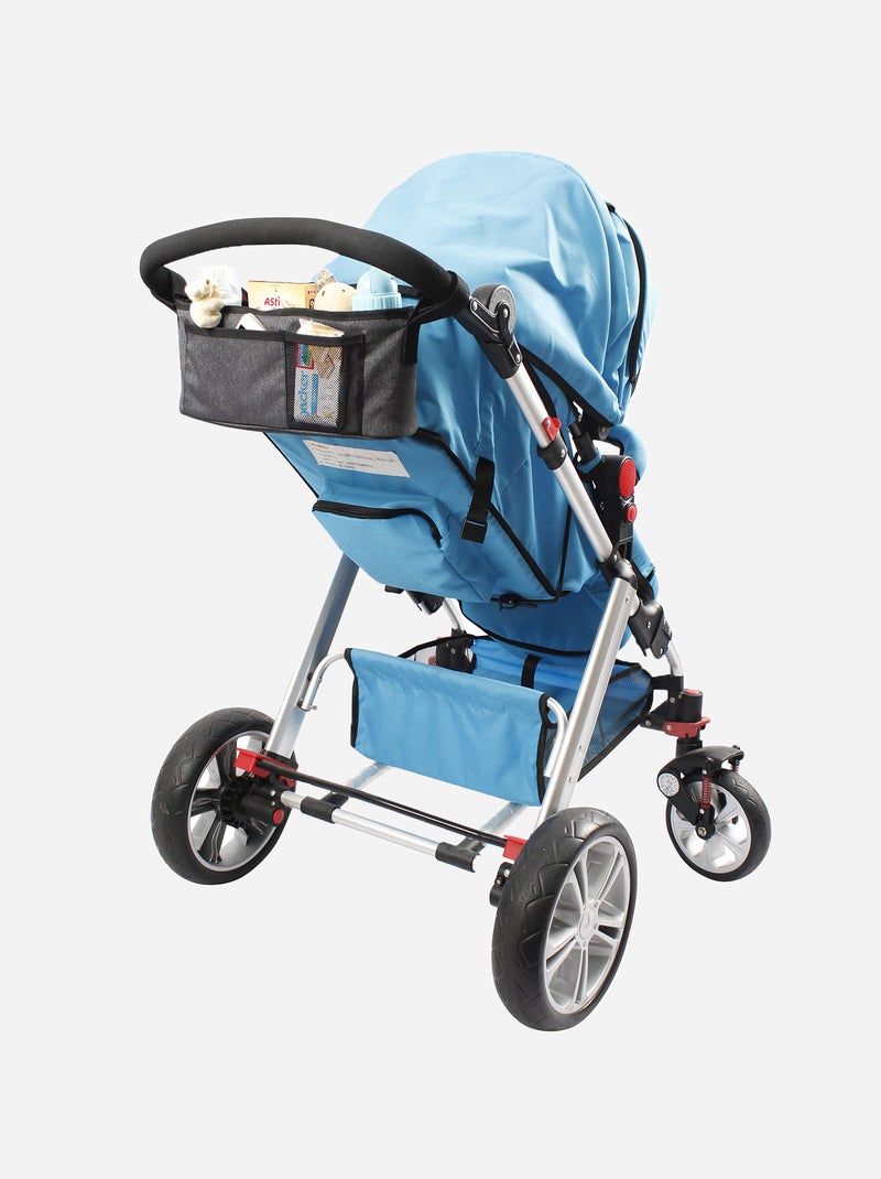 Bolso para carrito + portavasos GRIS - Kiabi