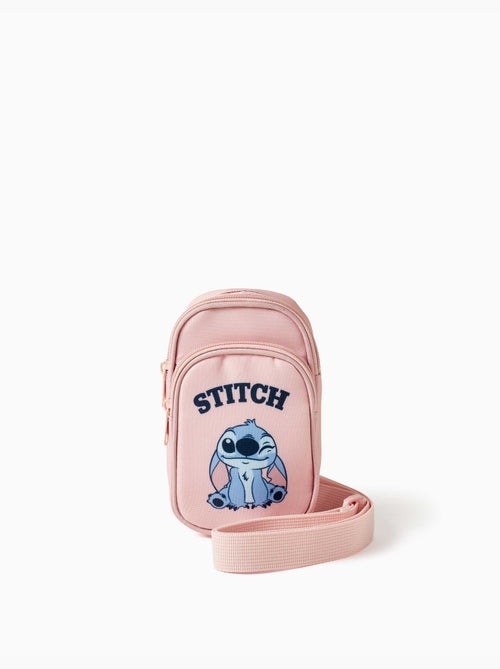 Bolso para teléfono con estampado de Stitch y tira ajustable - Kiabi Bolso para teléfono con estampado de Stitch y tira ajustable - Kiabi