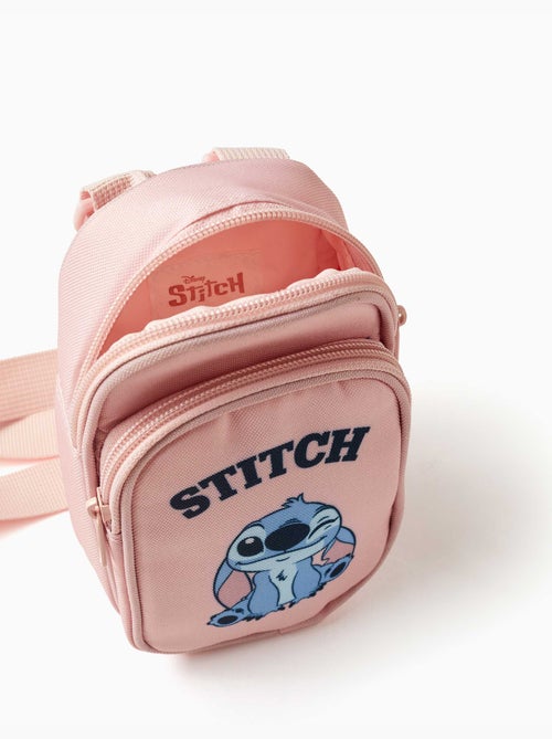 Bolso para teléfono con estampado de Stitch y tira ajustable - Kiabi Bolso para teléfono con estampado de Stitch y tira ajustable - Kiabi