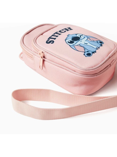 Bolso para teléfono con estampado de Stitch y tira ajustable - Kiabi Bolso para teléfono con estampado de Stitch y tira ajustable - Kiabi