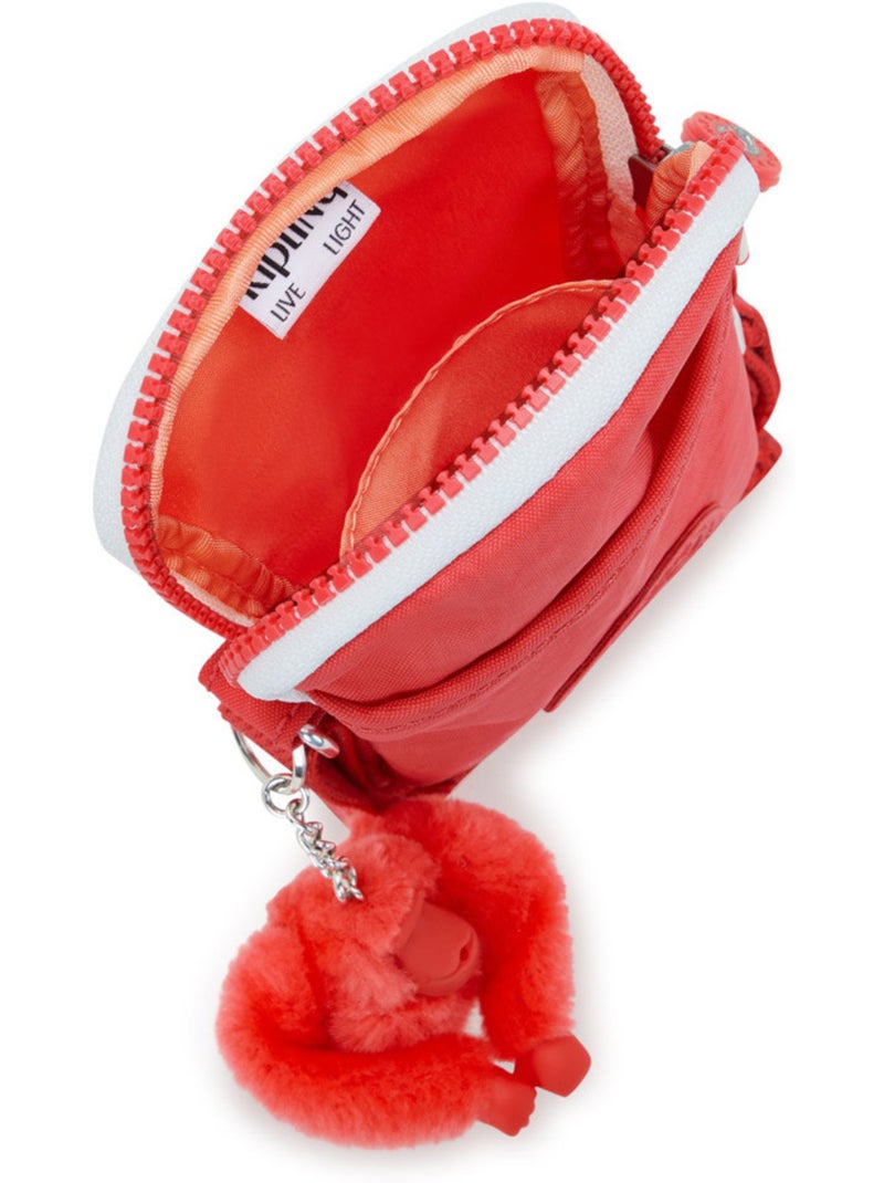 Bolso para teléfono tally con bandolera ajustable – kipling Naranja coral - Kiabi