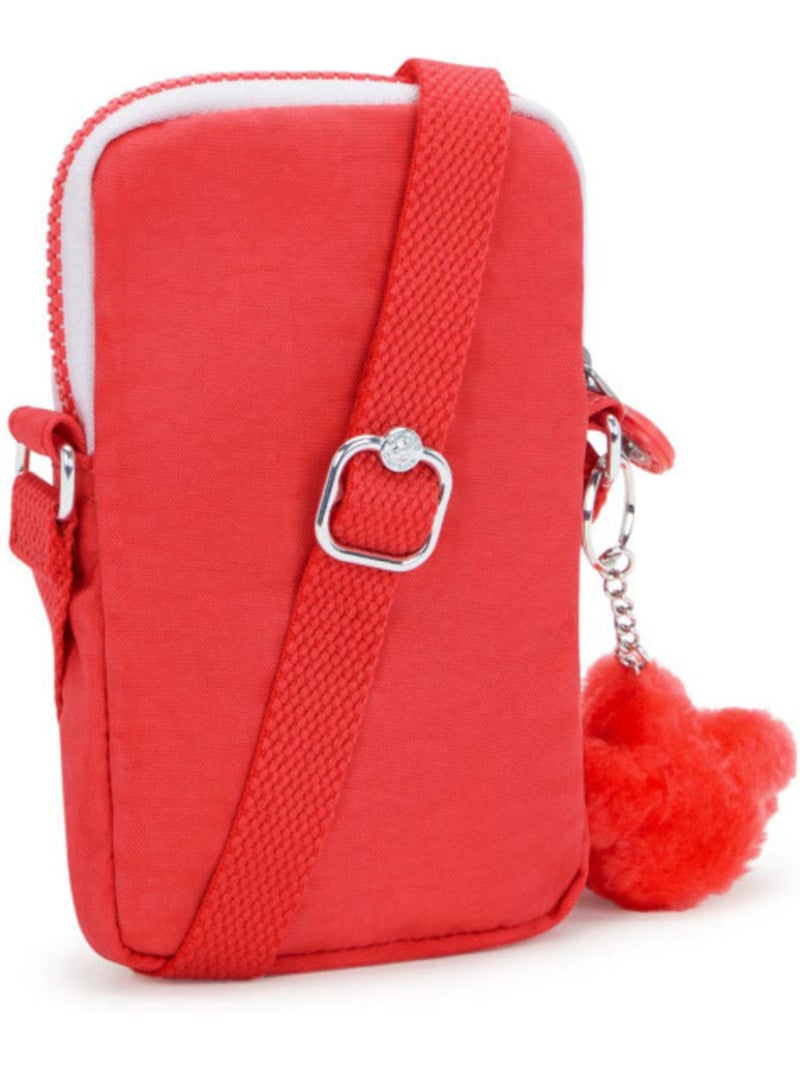Bolso para teléfono tally con bandolera ajustable – kipling Naranja coral - Kiabi